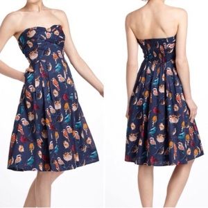 Anthropologie Maeve Native Birds Dress - Size 4